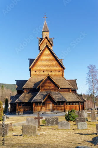 Norwegian historic church