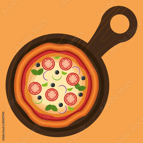 Pizza design.