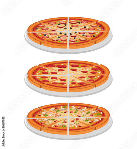 Pizza design.