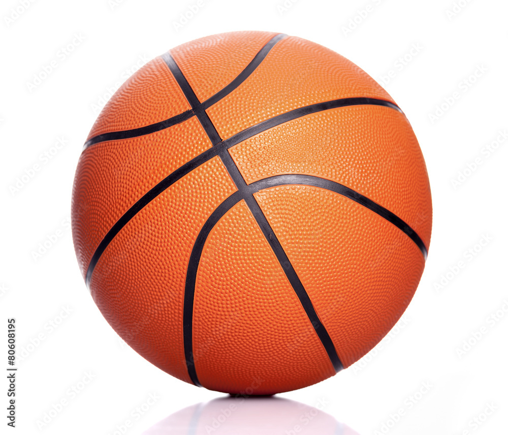 Basketball ball isolated on white background Basketball ball isolated on white background
