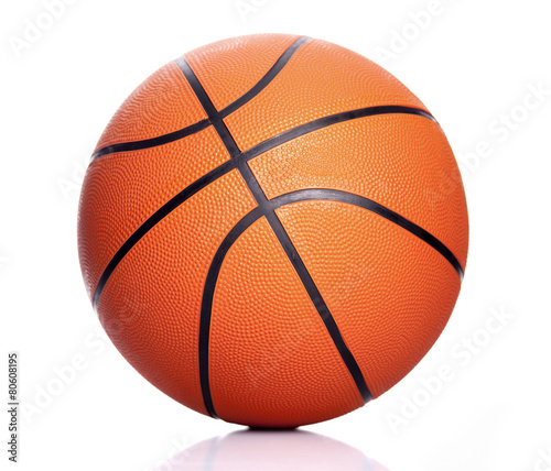 Basketball ball isolated on white background © cristovao31