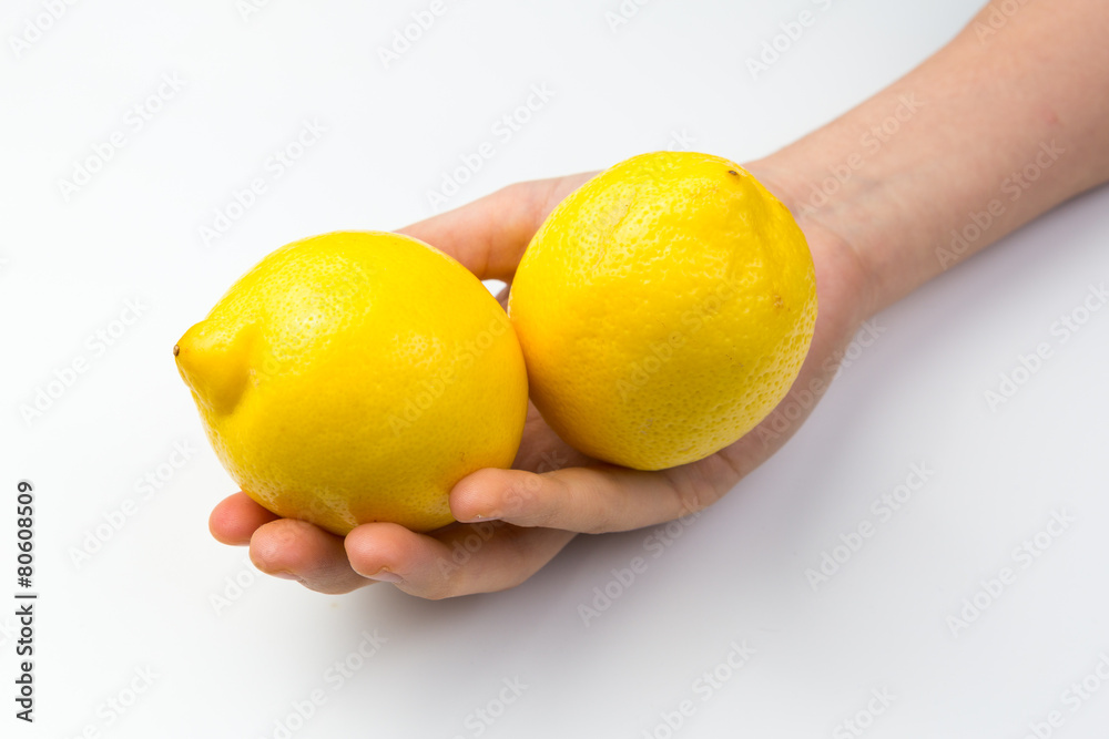 Holding Lemons Holding Lemons