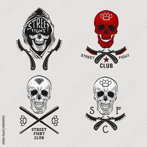 Street fight skull