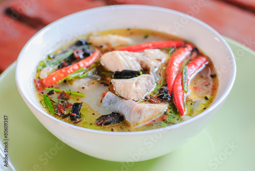 soup with fish