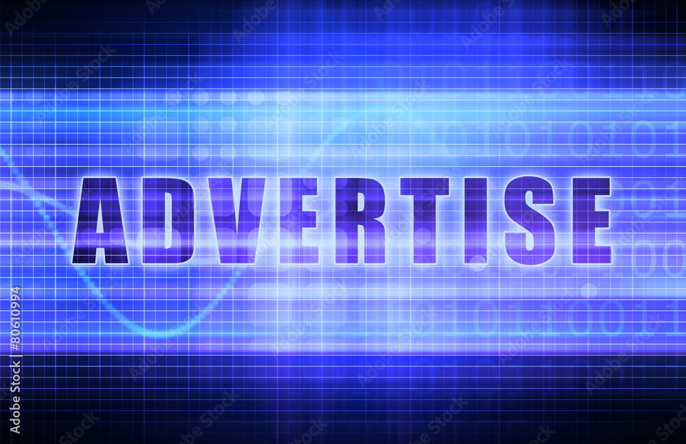 Advertise on a Tech Business Chart Art