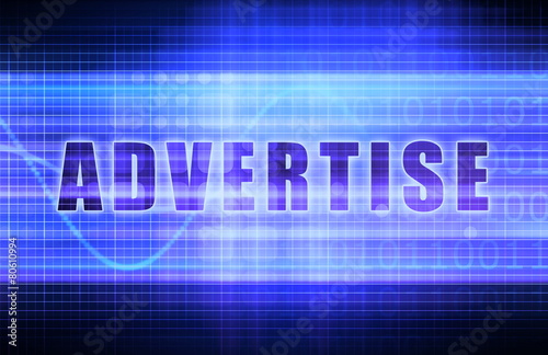 Advertise on a Tech Business Chart Art