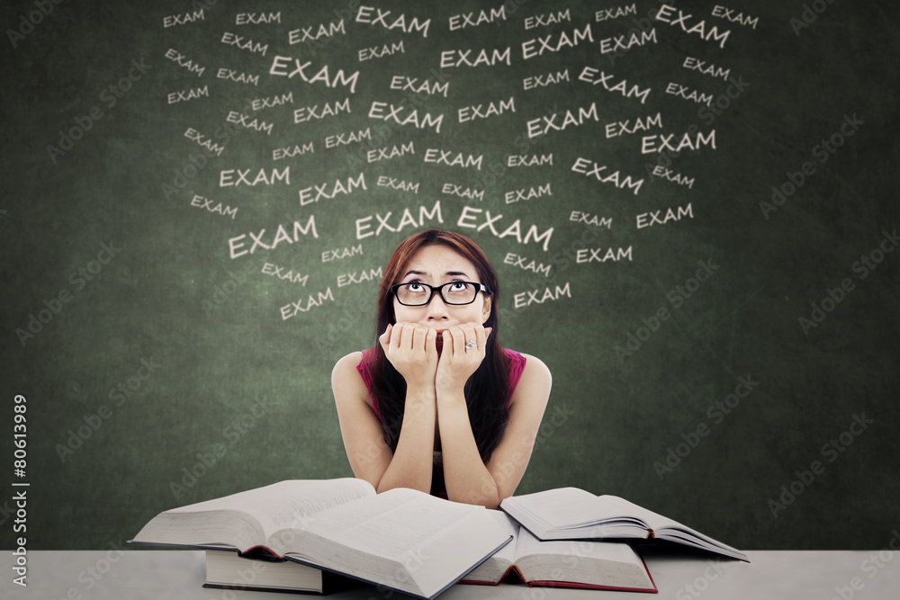 © Creativa Images - Student feel scared of exam © Creativa Images - Student feel scared of exam