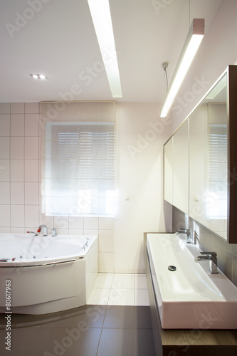 Contemporary bathroom