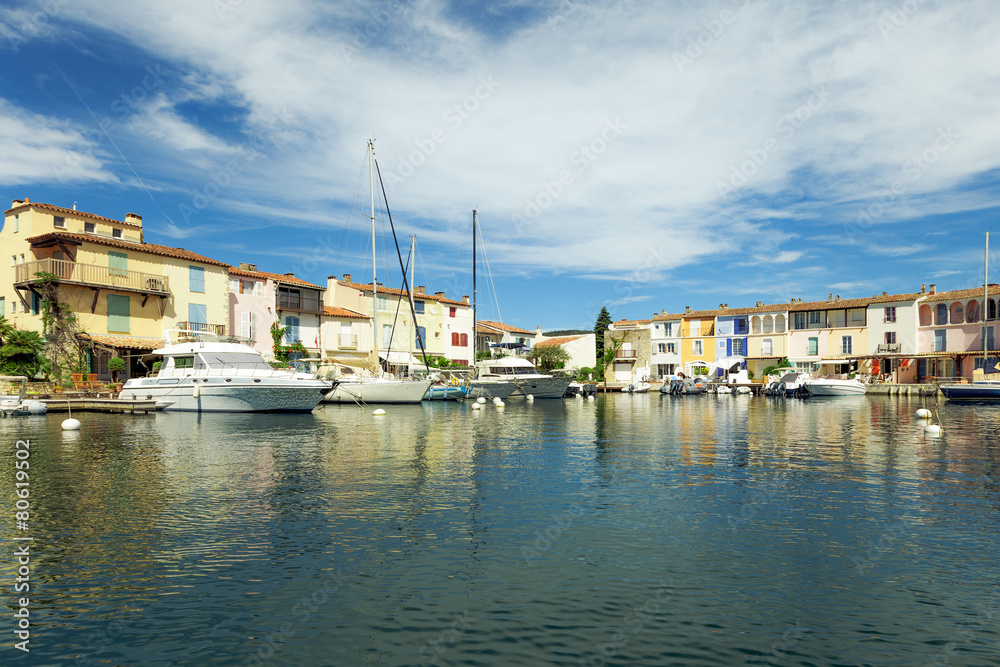 Port Grimaud - marina in the Bay of Saint-Tropez