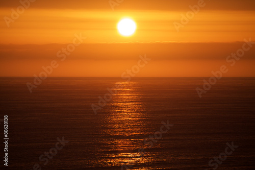 Ocean Sunrise in South America