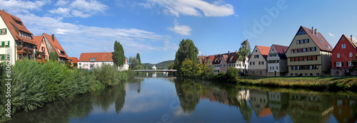 Rottenburg am Neckar, panorama. photo