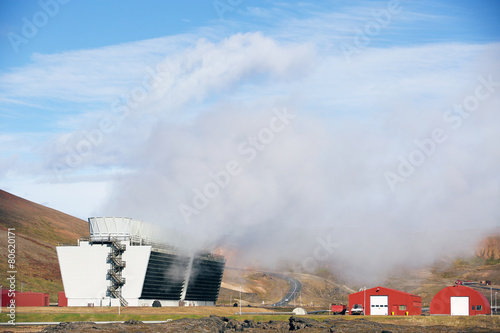Krafla, the Geo thermal Power Station, Northen Iceland