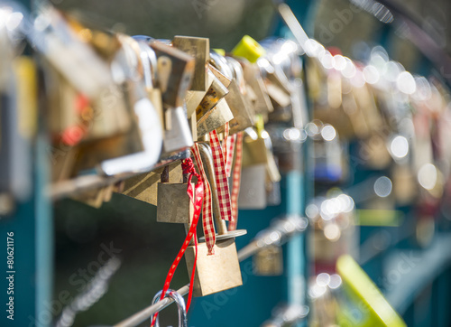 Padlock bridge, Bakewell