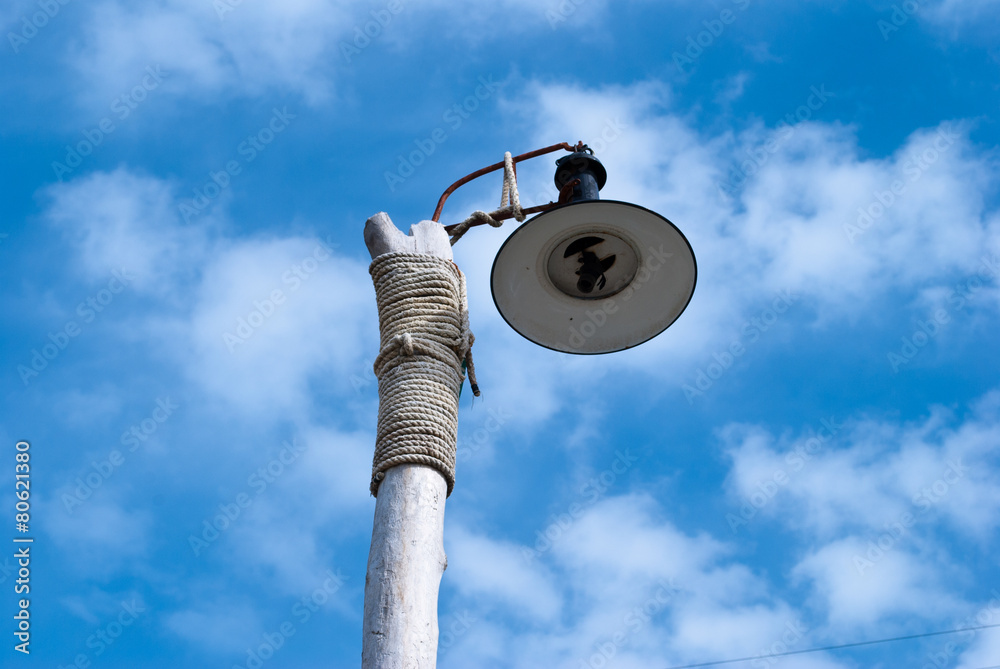 Fototapeta premium Italian old streetlight