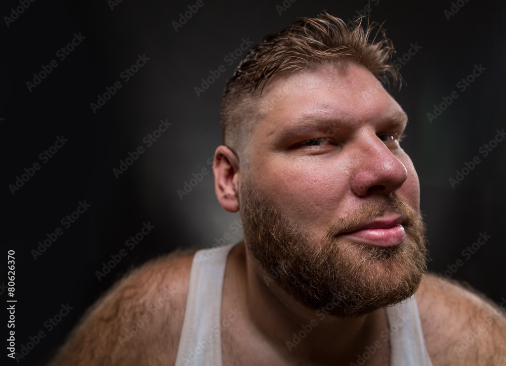Hipster man with beard Hipster man with beard