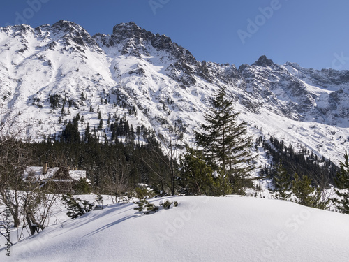 Winter landscape in the mountains © Mariusz Niedzwiedzki