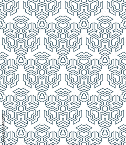 abstract geometric monochrome seamless pattern.