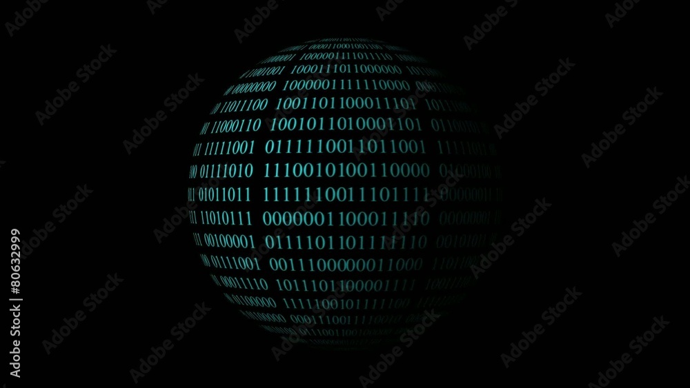 Binary Sphere background