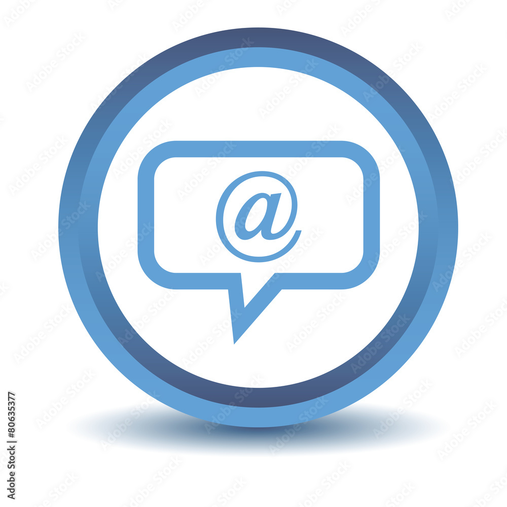 Blue Mail icon Blue Mail icon