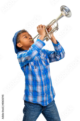 Jazz trumpeter.