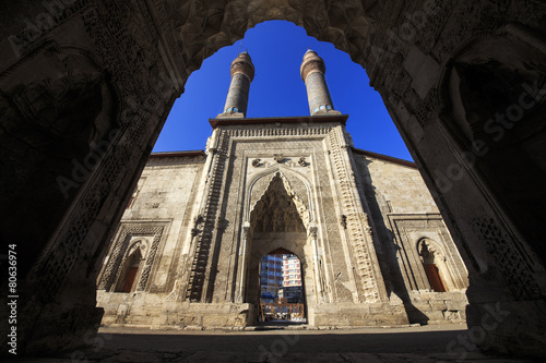 Cifte Minaret Madrasa - Double Minaret in Sivas photo