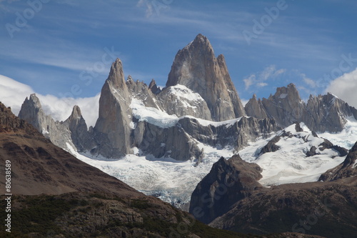 Fitz Roy Massiv bei El Chalten (Argentinien)