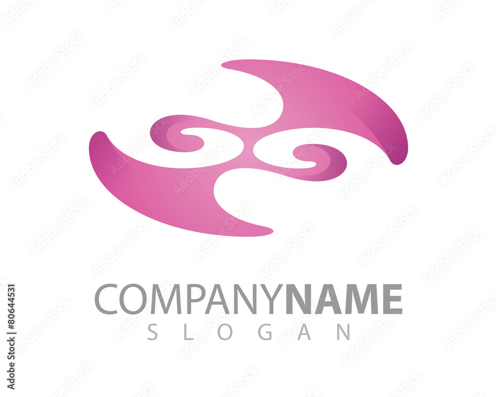 Obraz premium abstract logo - tribal - florish