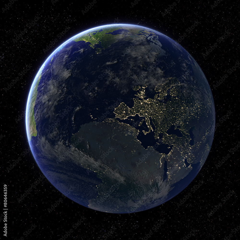 Obraz premium The Earth from space