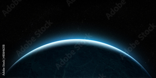 Fototapeta Naklejka Na Ścianę i Meble -  Rising planet