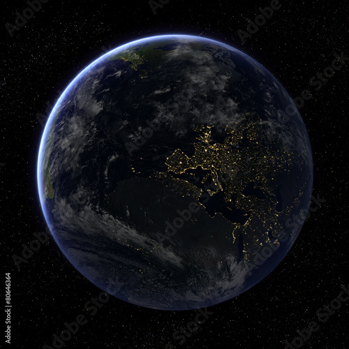 Fototapeta Naklejka Na Ścianę i Meble -  The Earth from space