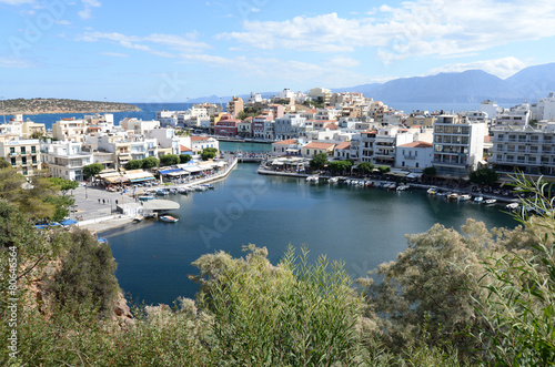 voulismeni-see in Agios Nikolaos, Kreta