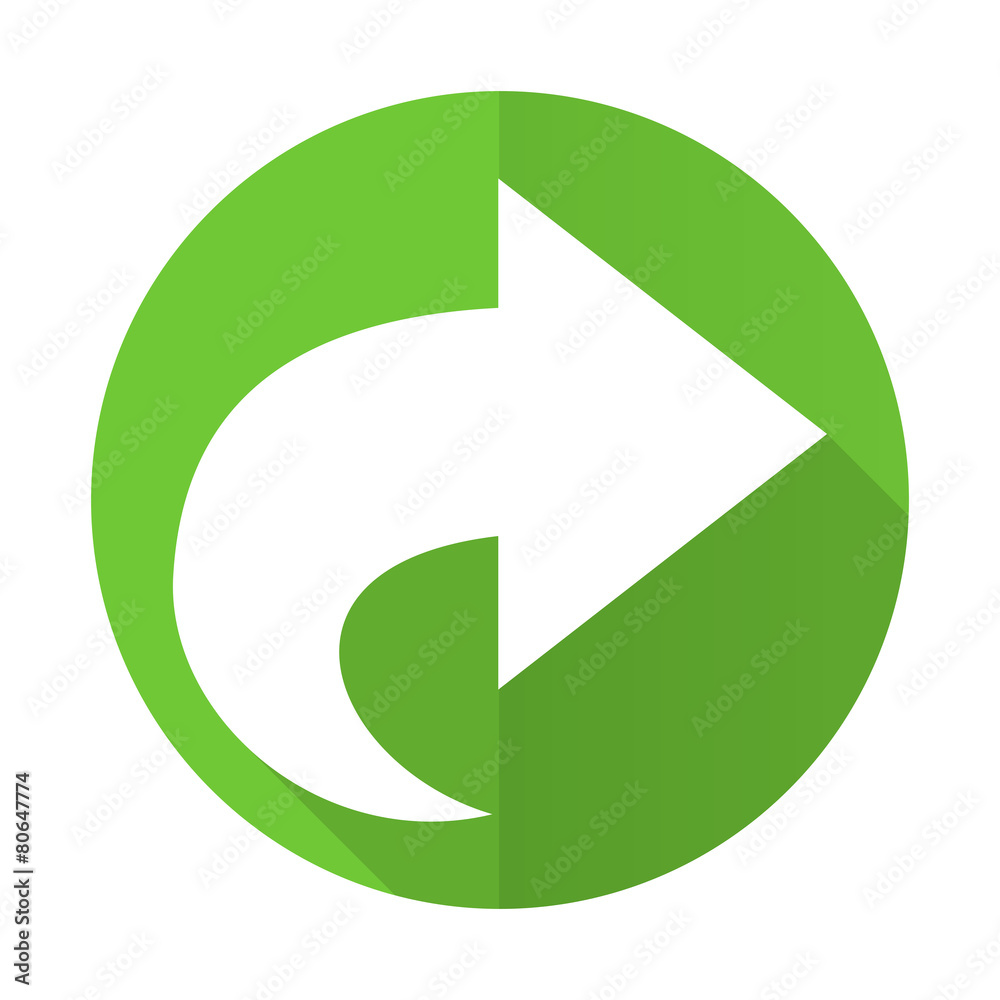 next green flat icon arrow sign next green flat icon arrow sign