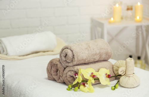 Fototapeta Naklejka Na Ścianę i Meble -  Place for relaxation in modern wellness center