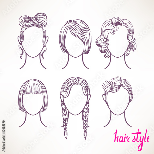 different hairstyles - 2