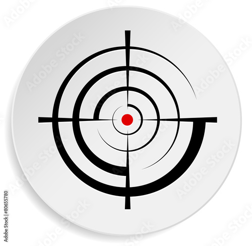 Crosshair, reticle, viewfinder, target graphics