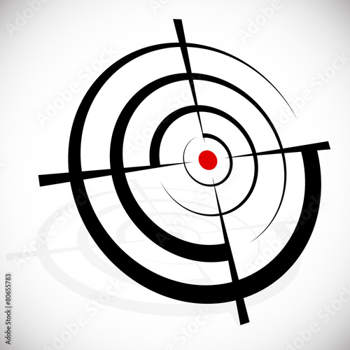 Crosshair, reticle, viewfinder, target graphics