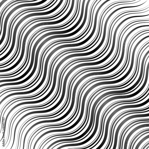Abstract wavy lines background