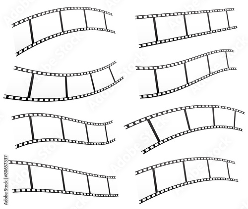 Filmstrips vectors for photography concept (eps10)