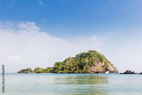 Island on summer in Thailand