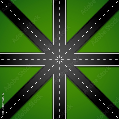 Junction from above