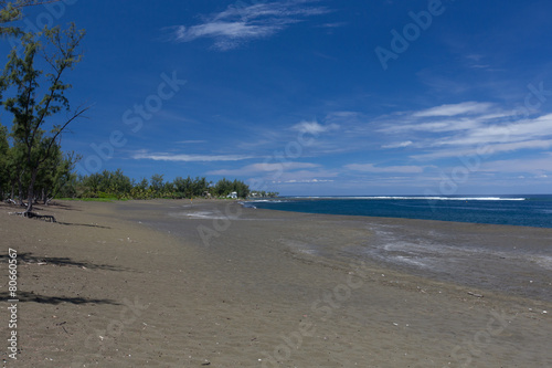 Plage de l'Etang-Salé à la Réunion