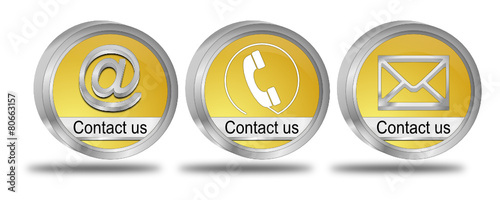 Button contact us