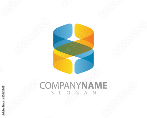 Free Download Abstract logo - ribbons logo 5 - GFXLoad