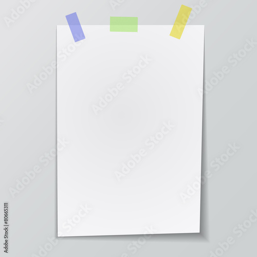 vector paper, sticky tape