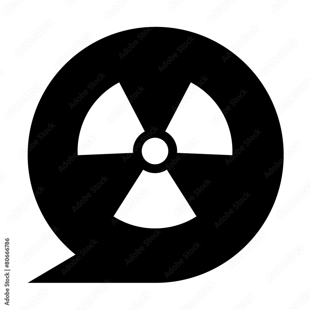 Icono simbolo atomico Icono simbolo atomico