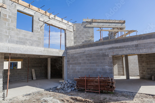 Maison en construction