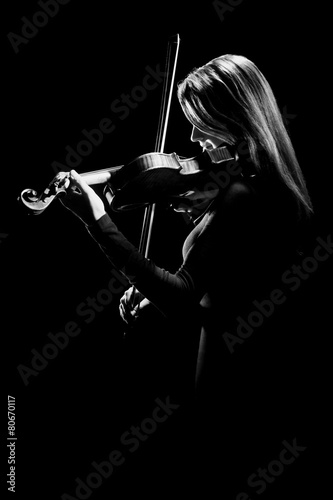 Violin player violinist classical music concert