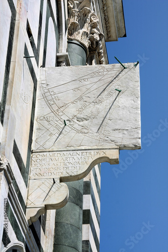 Basilica of Santa Maria Novella and six-sundial, Florence photo