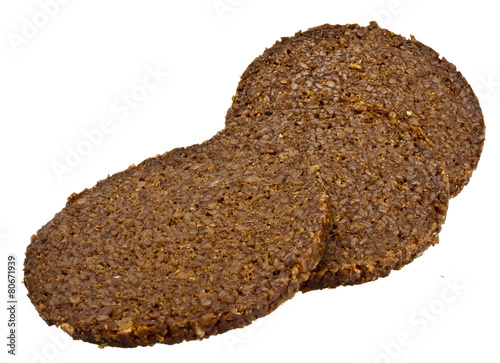 Foto Pumpernickel Schwarzbrot