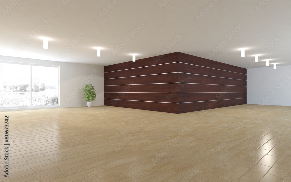 Fototapeta premium empty interior concept